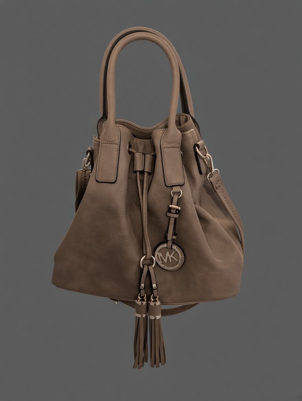 Michael Kors Beige Bucket Bag